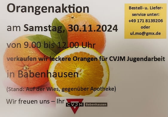 Orangen Aktion 24